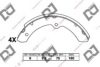 TOYOT 0449436062 Brake Shoe Set